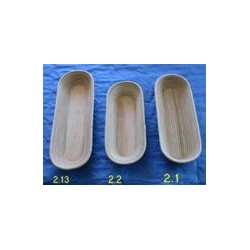 Formy trzcinowe, podłużne, owalne z trzciny (ze spodem z drewna)