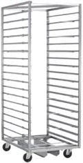 Wózek piecowy WP Rototherm, dla blach o wymiarach  580x780 ,  18 półek