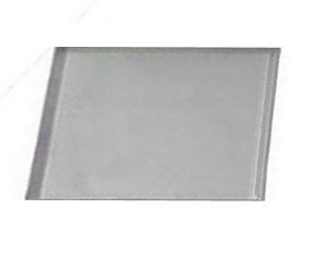 Blacha perforowana, 600 x 400 mm, 2 ranty na krótszych bokach blachy