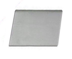 Blacha perforowana, 600 x 400 mm, 2 ranty na dłuższych bokach blachy