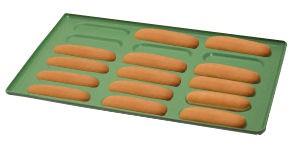 Blachy do hot-dogów z powłoką przeciwdziałającą przywieraniu