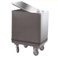 Wózek na mąkę z pokrywą
